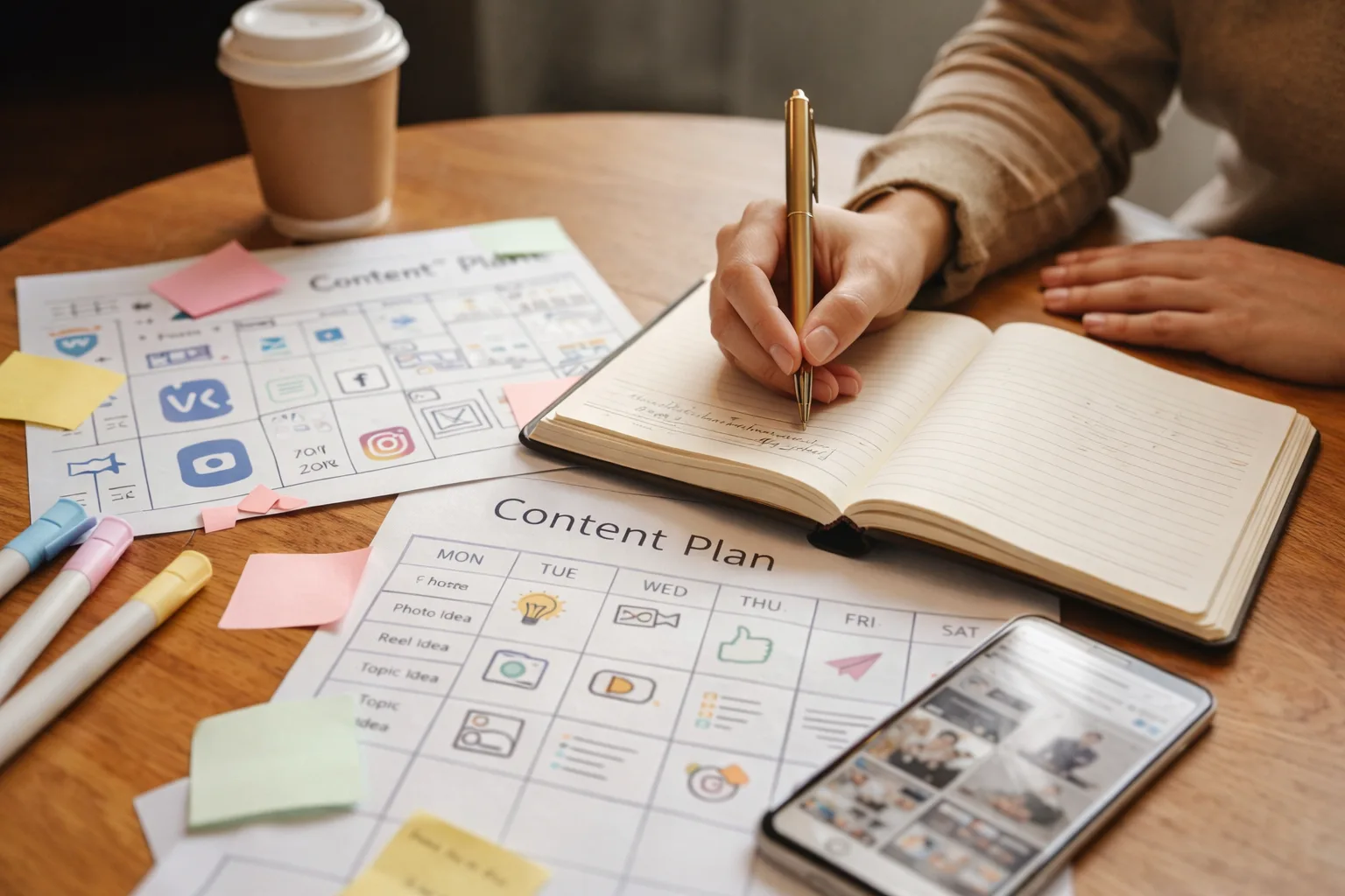 Контент-план для небольшого бренда