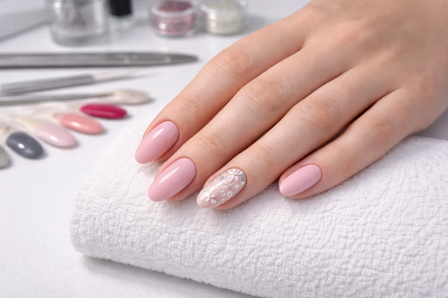 Маникюр с гель-лаком у меня дома