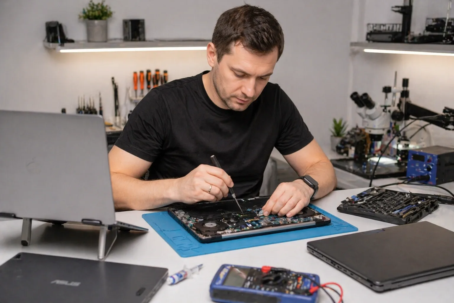 Ремонт ноутбуков с диагностикой