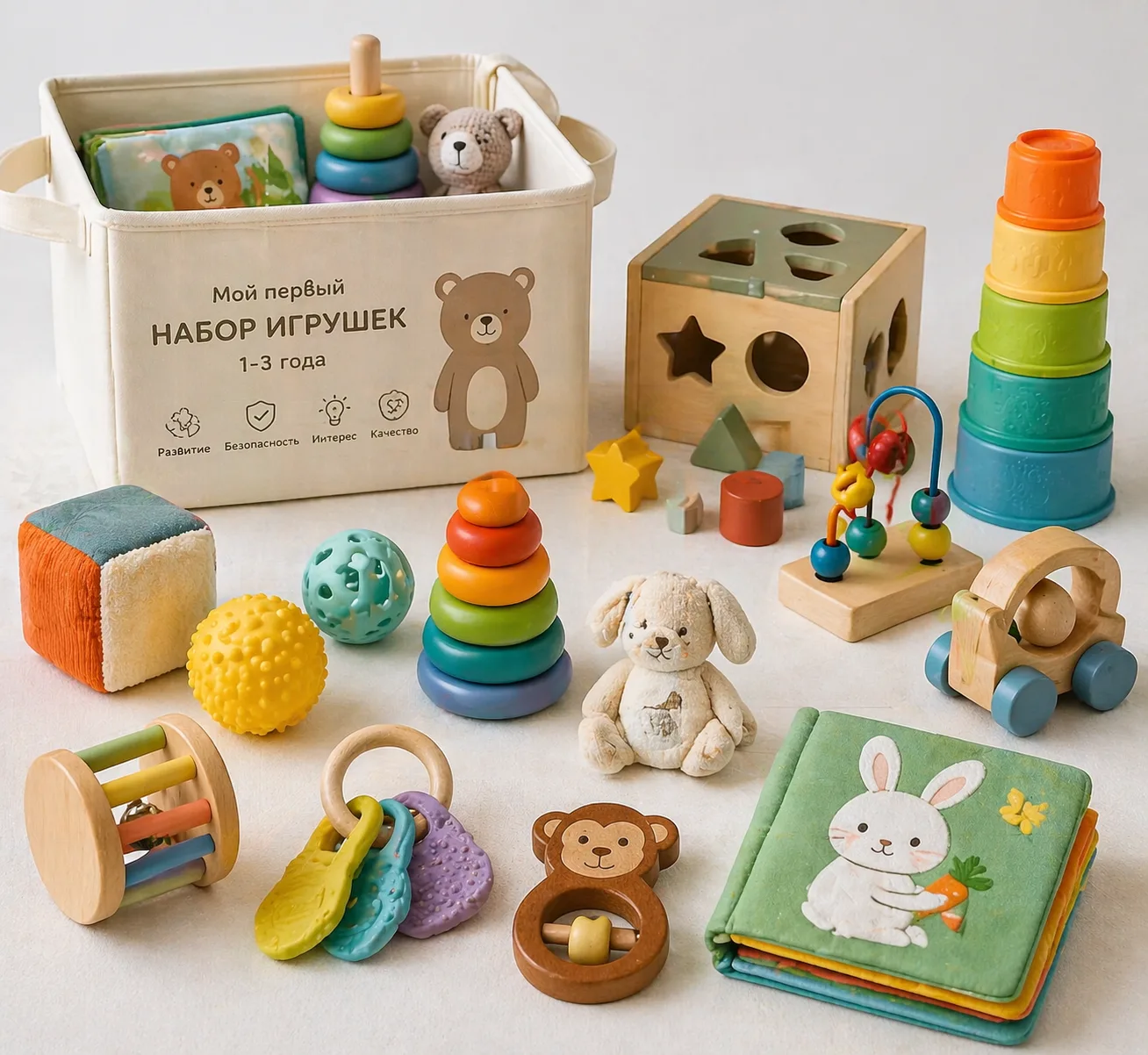 Набор игрушек для 1-3 лет