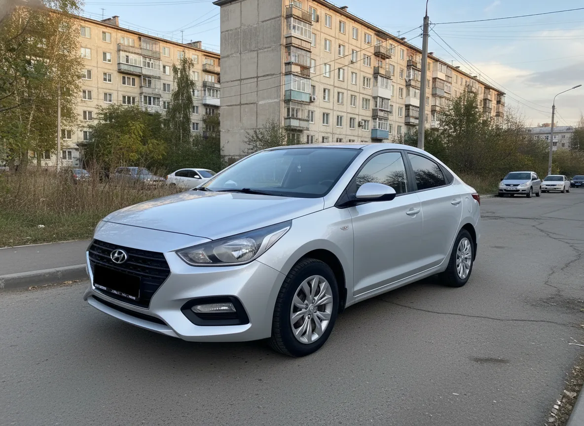Hyundai Solaris 2018, автомат