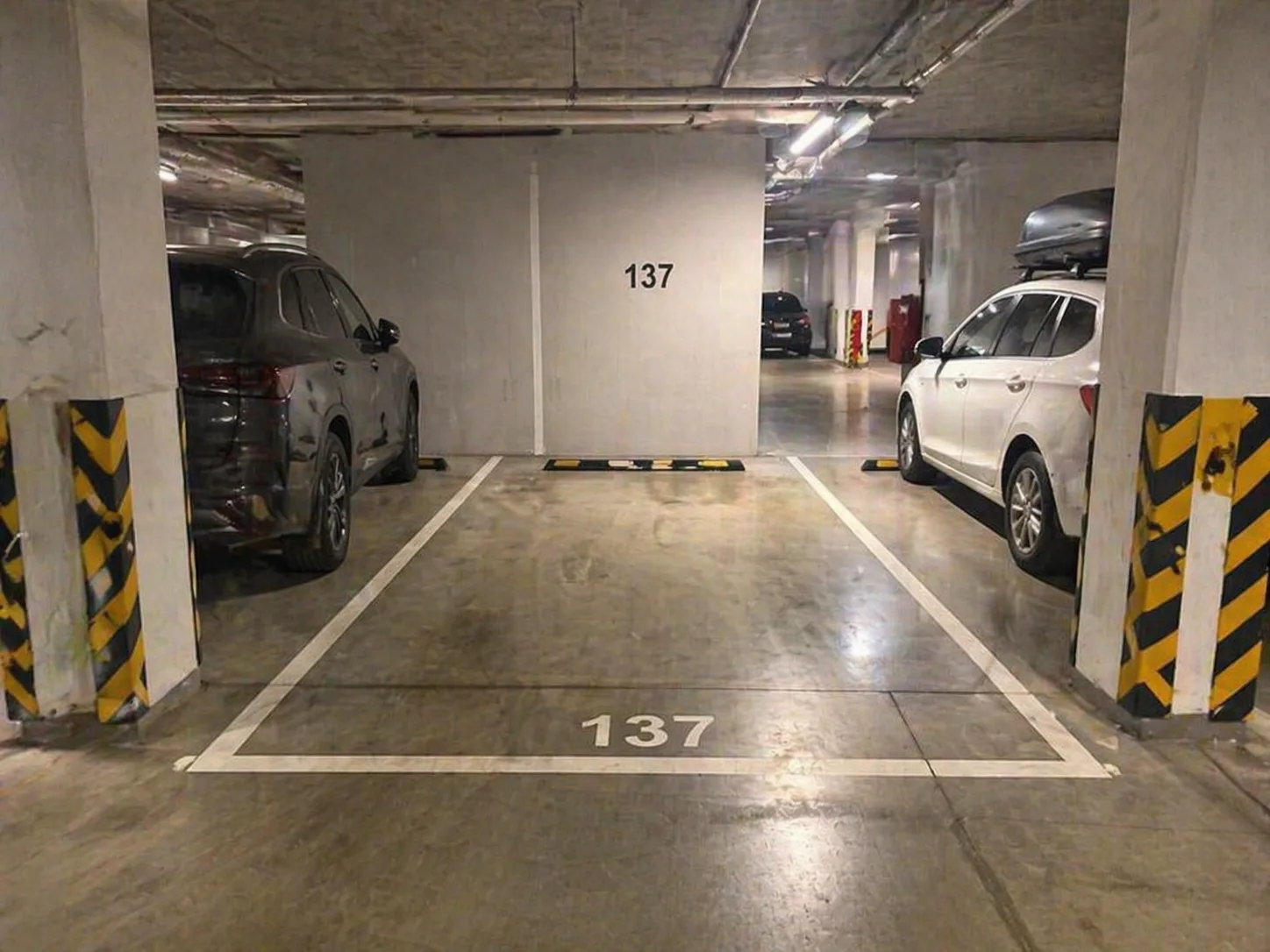 Машино-место в тёплом паркинге