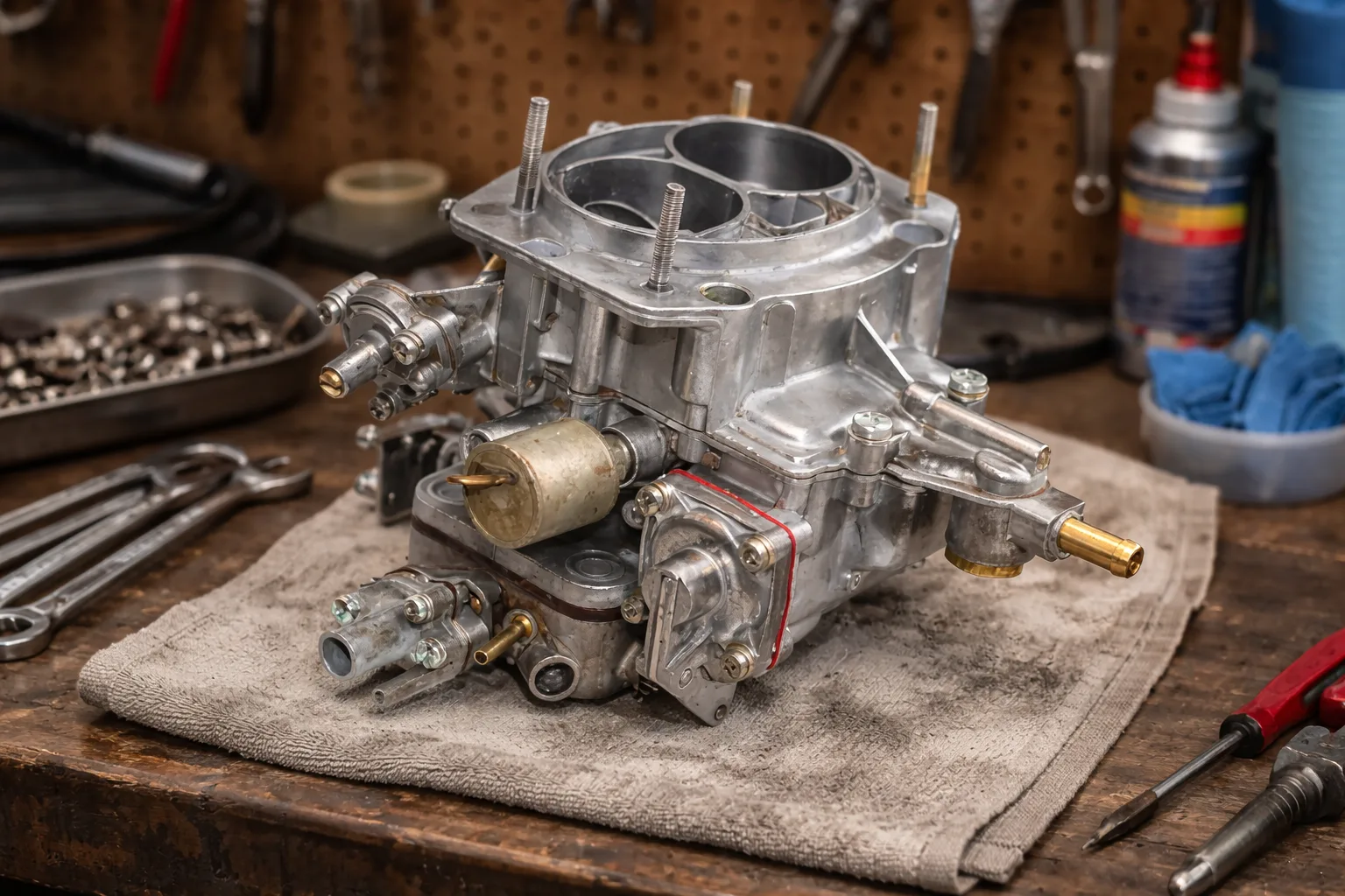 Карбюратор Озон после переборки